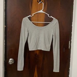 Long sleeve striped shirt!